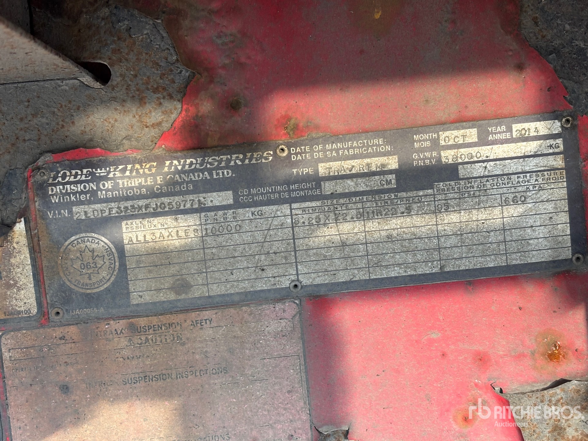 2015 Load King  32 FT SUPER B-TRAIN LEAD