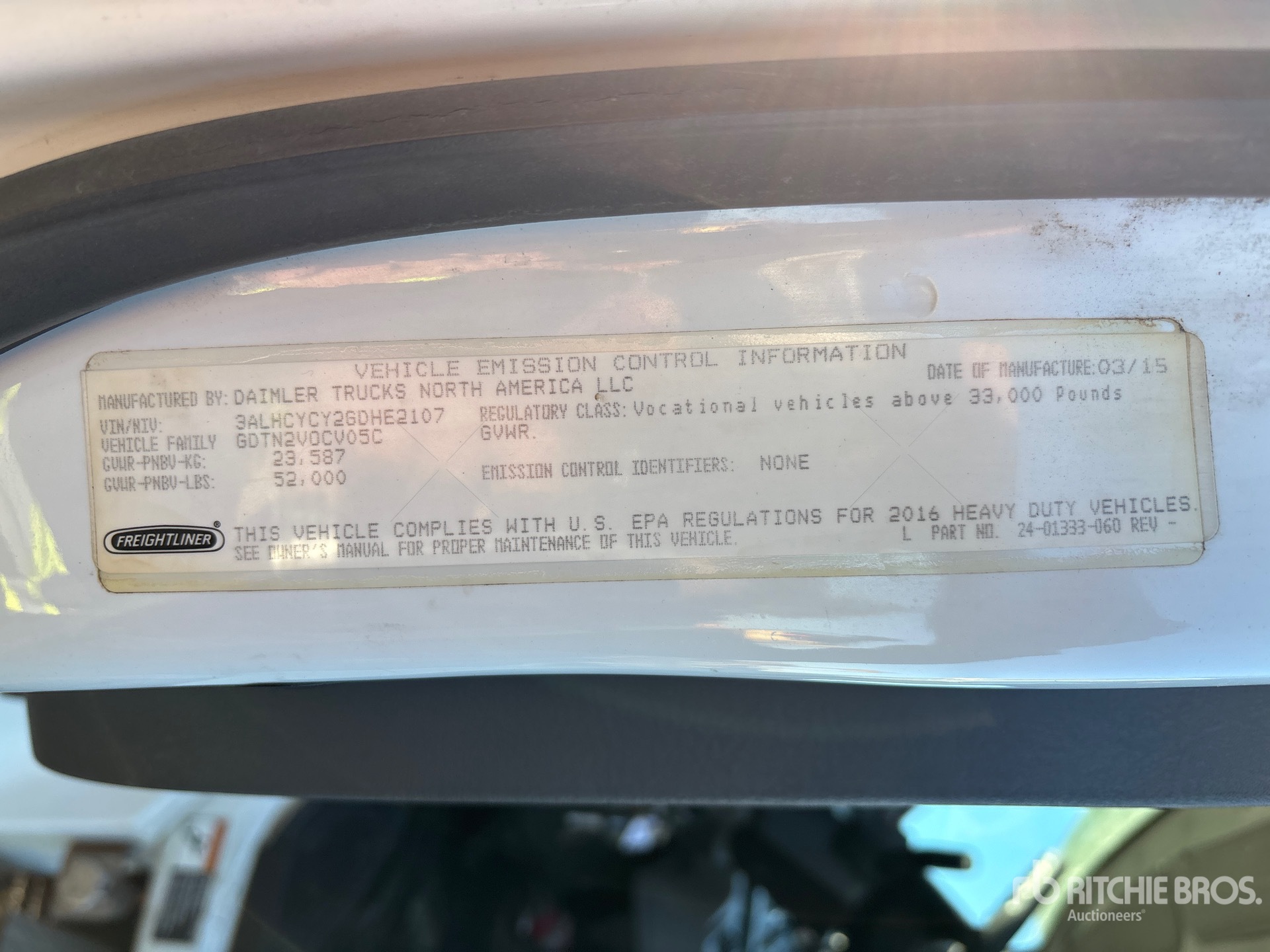 2016 Freightliner M2 106