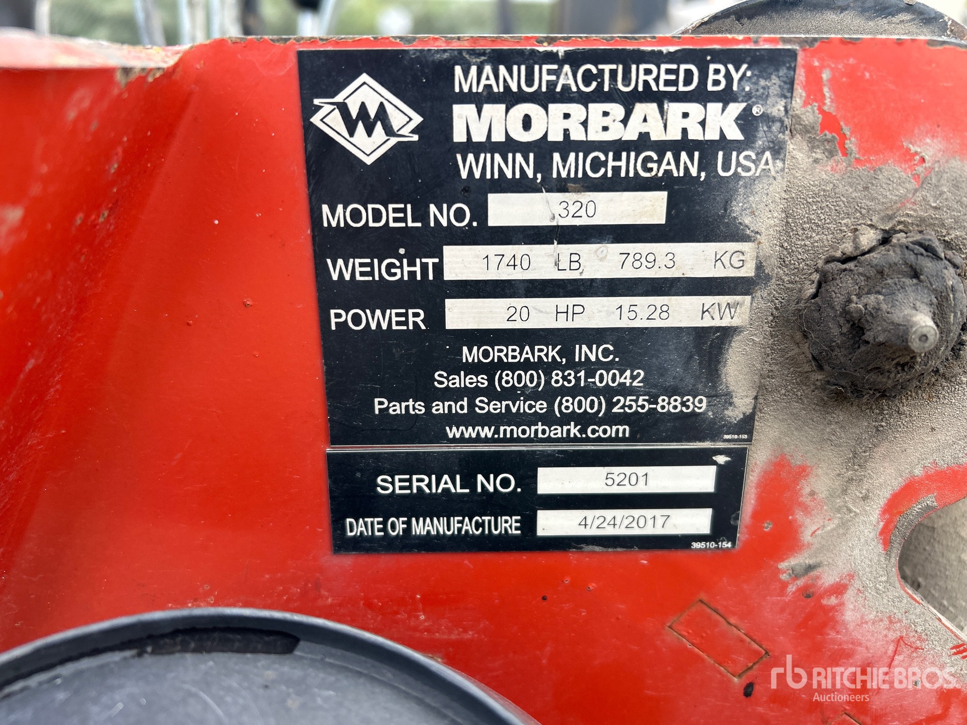 2017 Morbark BOXER 320