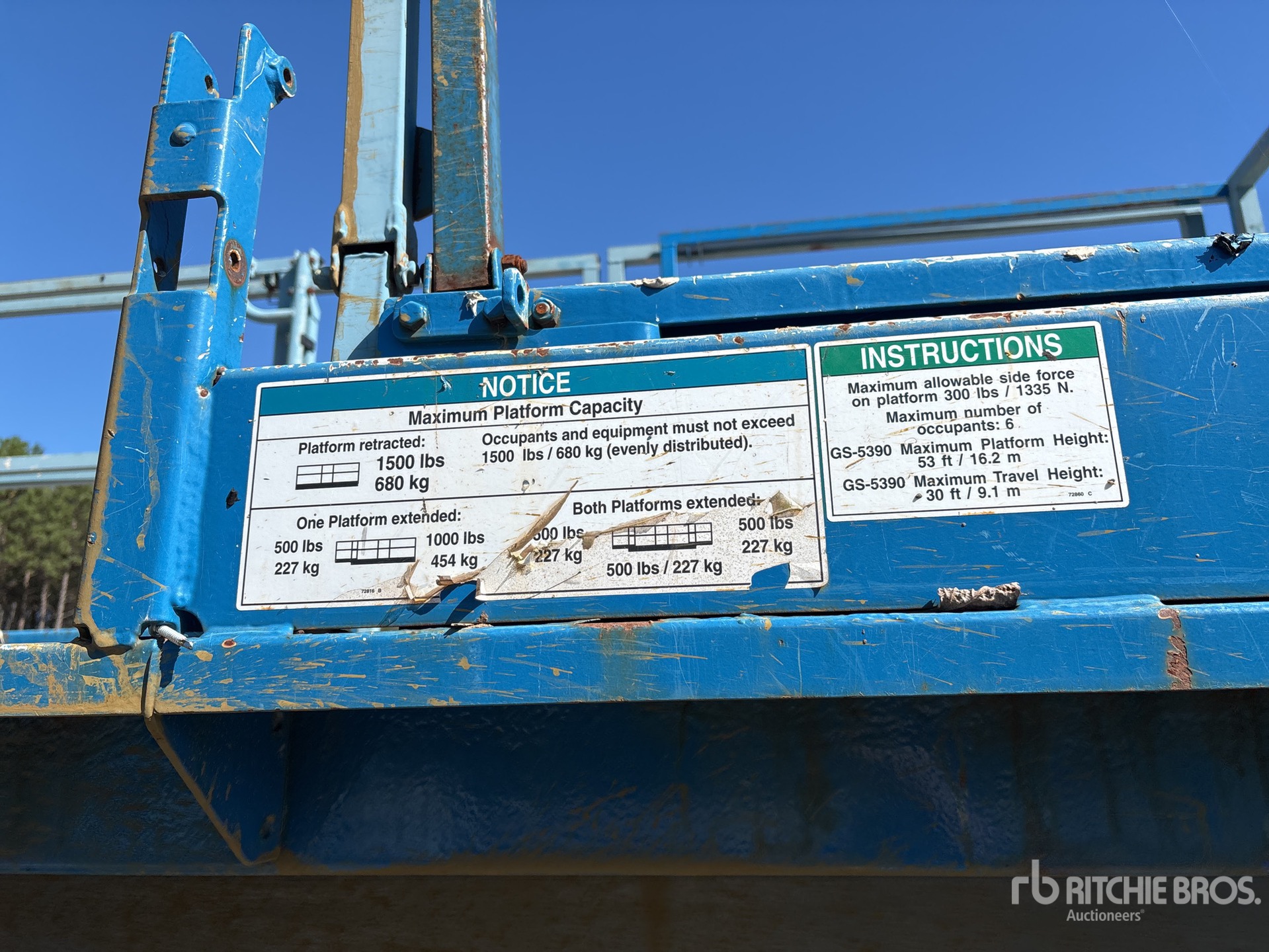 2011 Genie GS-5390RT