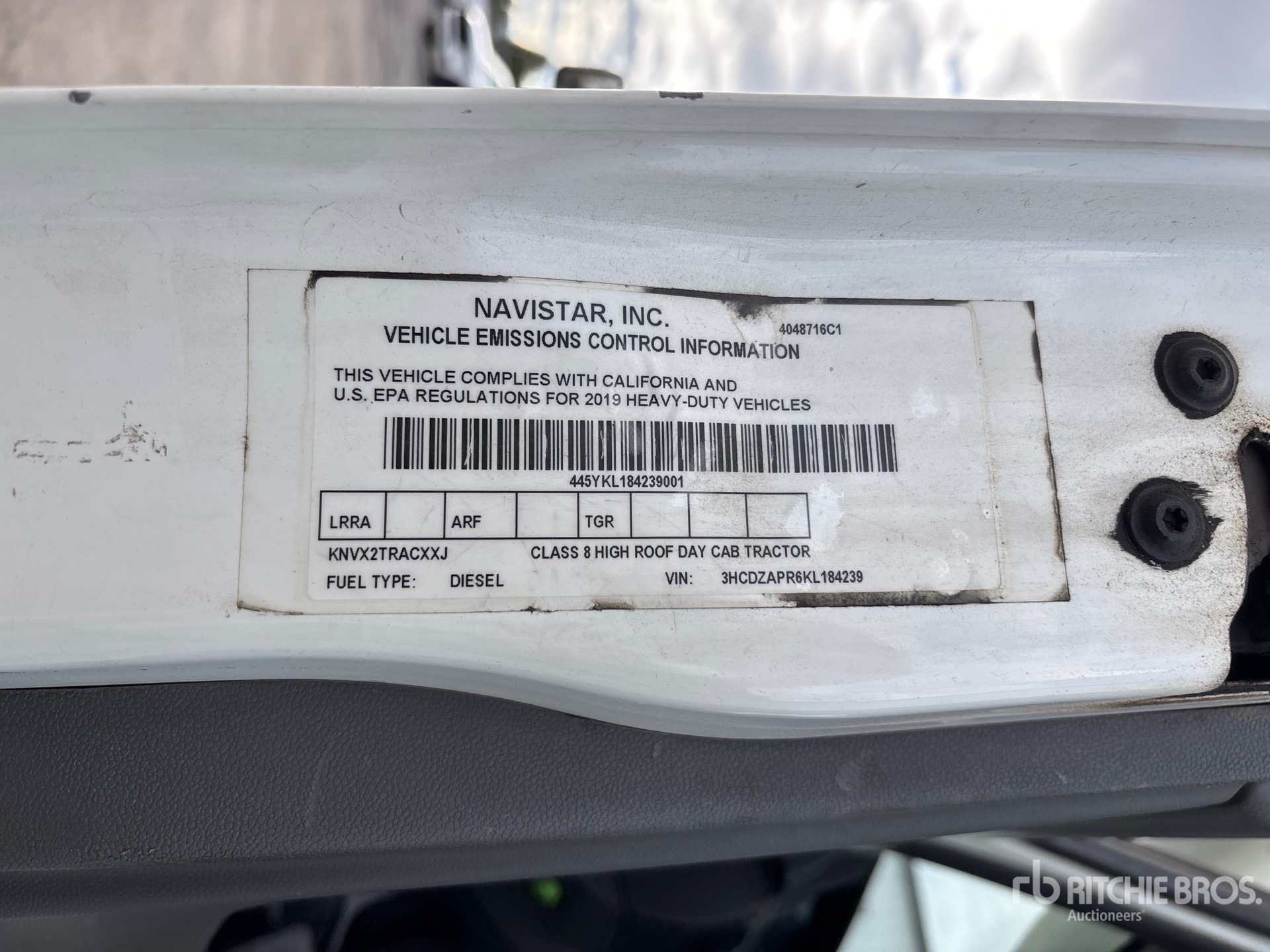 2019 International LT625