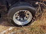Underbody with Right Rear Drive Tires