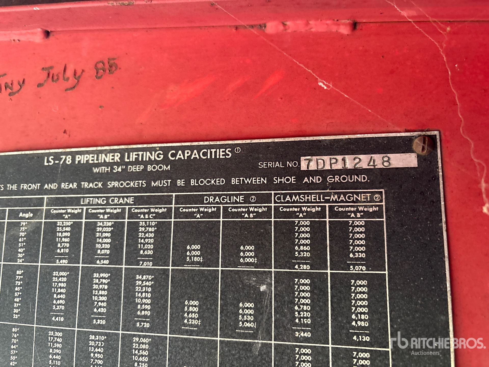 1965 Link-Belt LS78PL