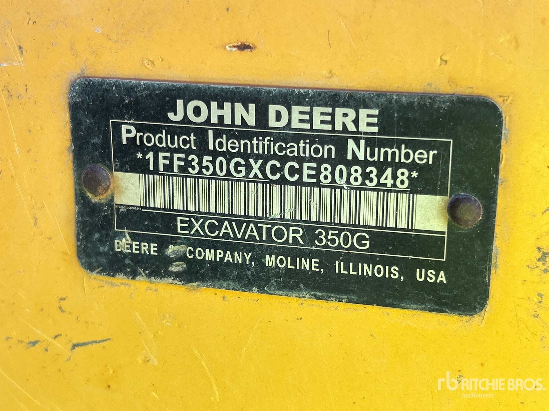 2012 John Deere 350G LC