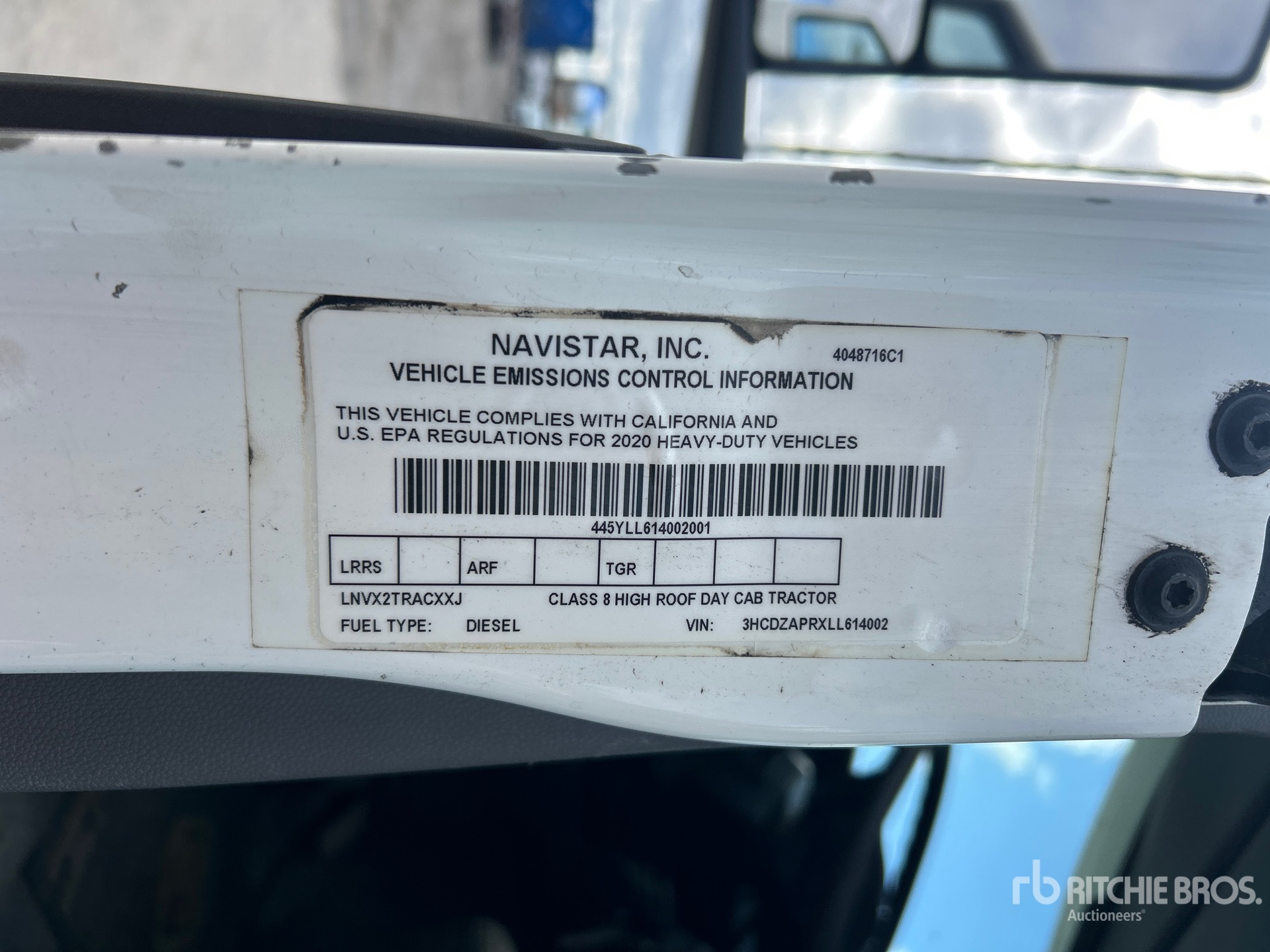 2020 International LT625