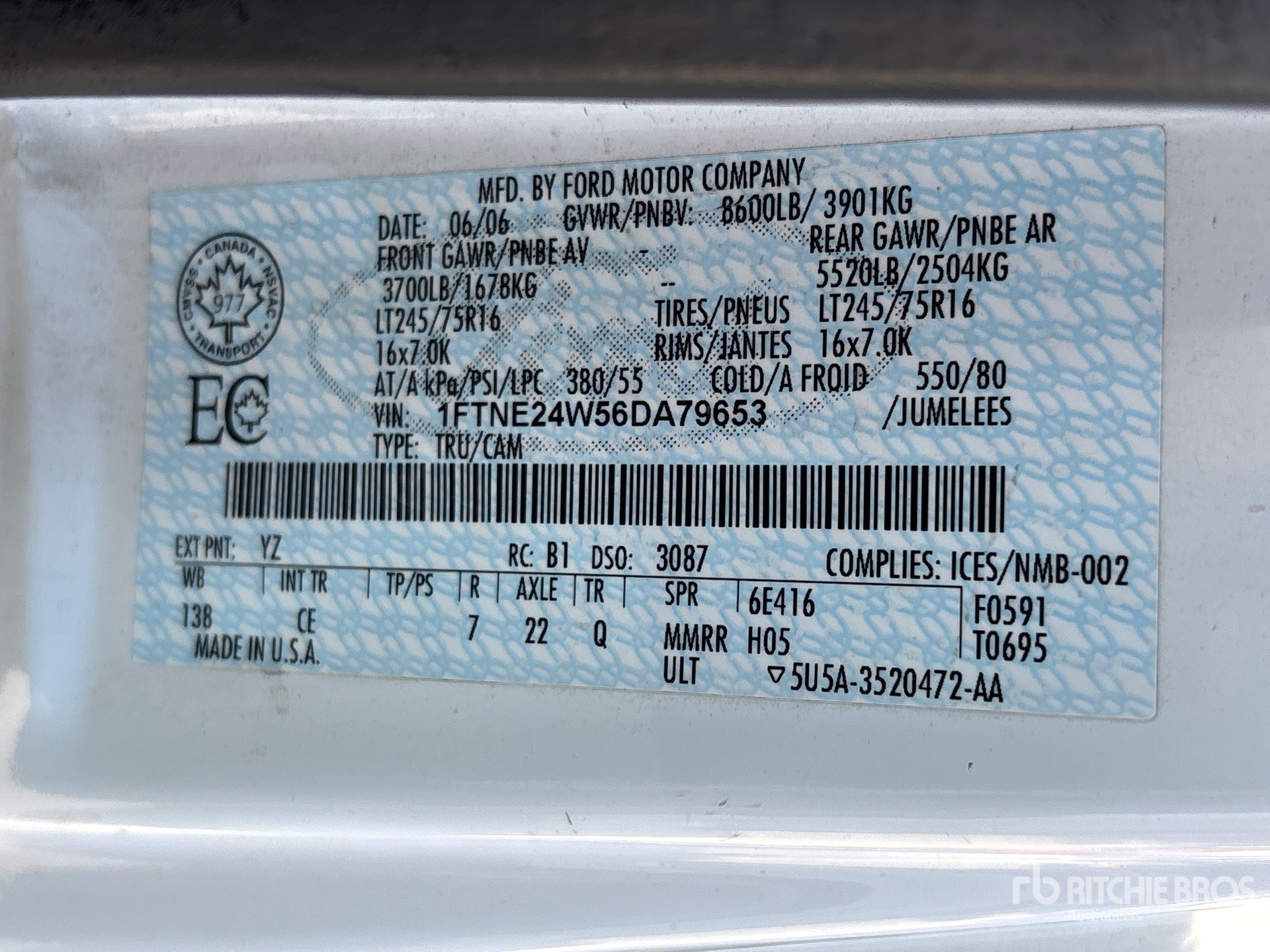 2006 Ford E-250