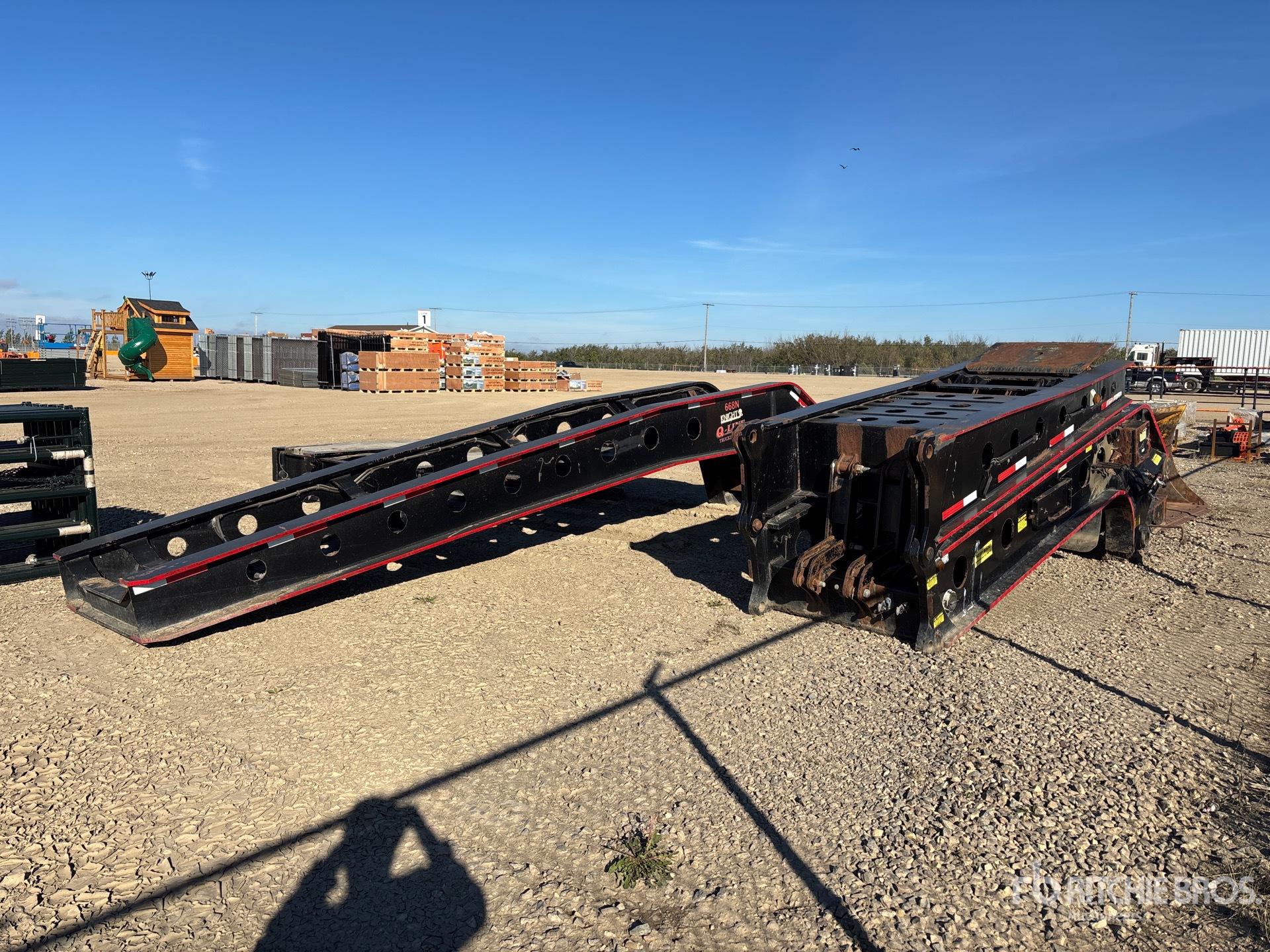 Knight Heavy Haul Trailer Hydraulic Fo ...