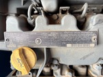 Engine with Emission Label