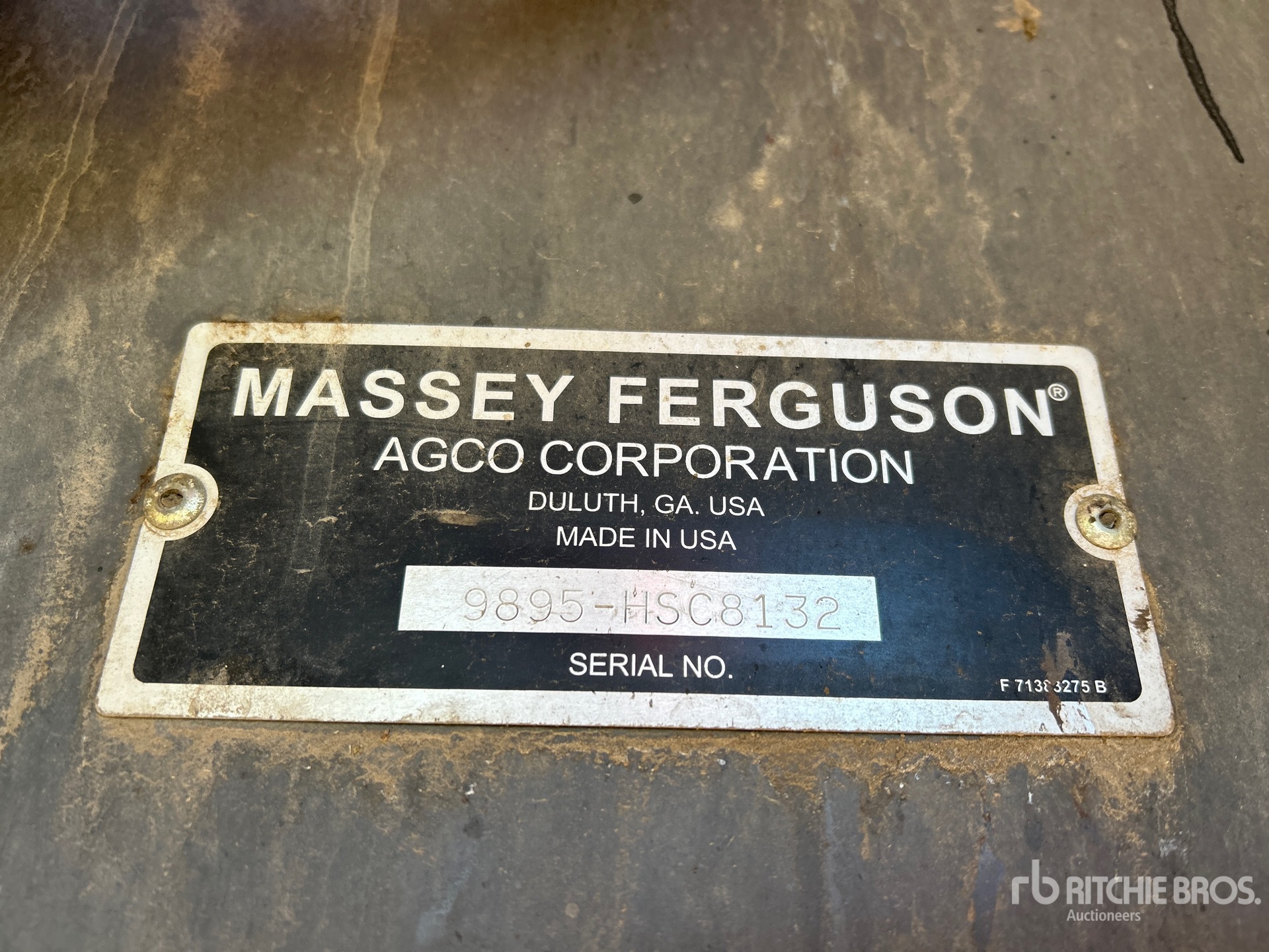 2007 Massey Ferguson 9895