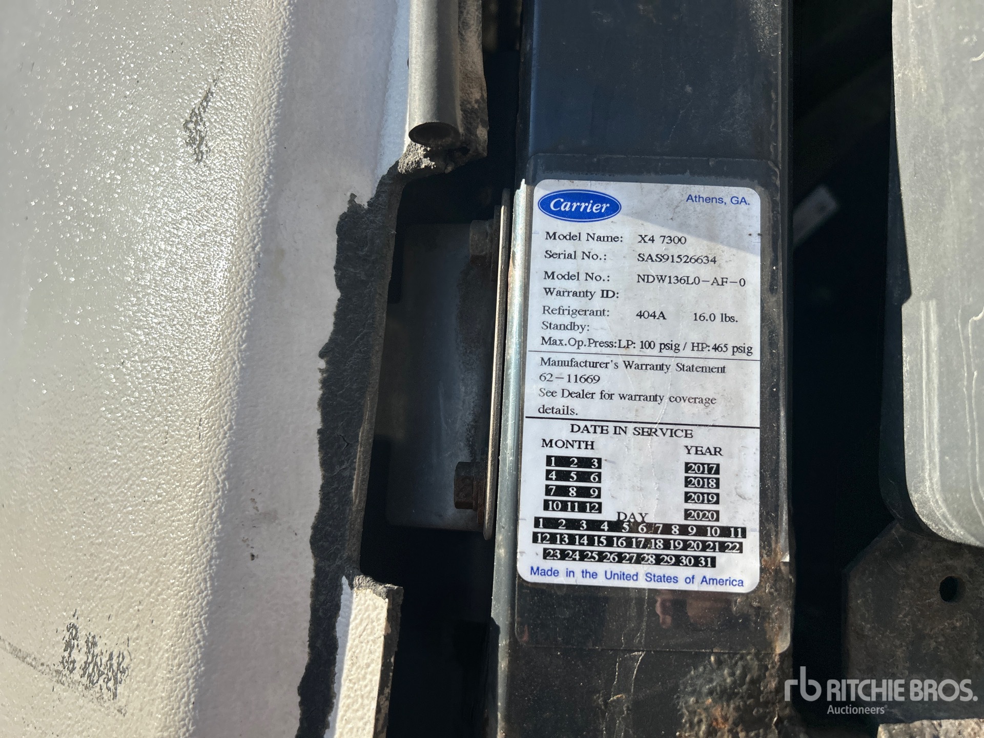 2018 Utility VS2RA
