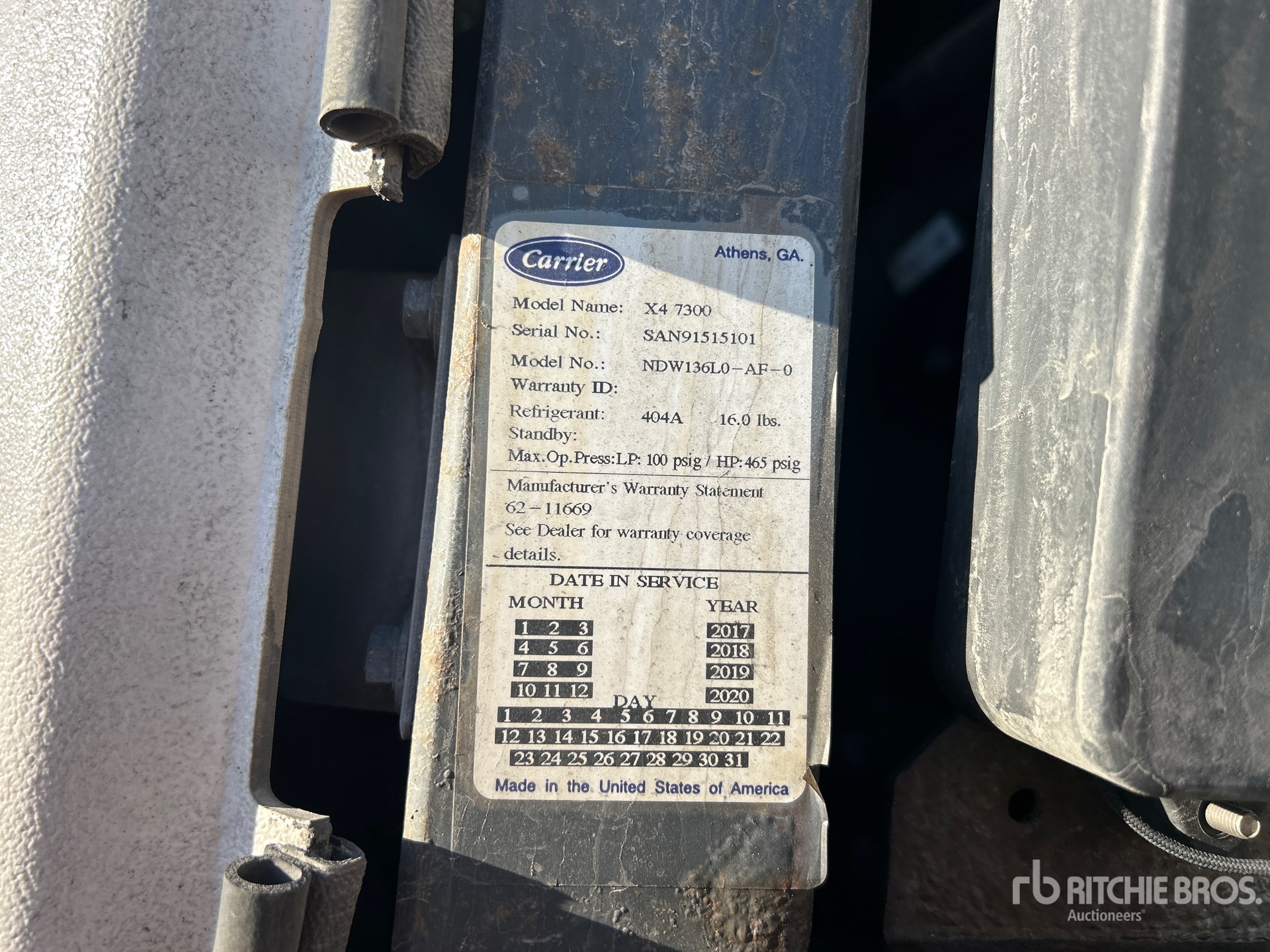 2018 Utility VS2RA