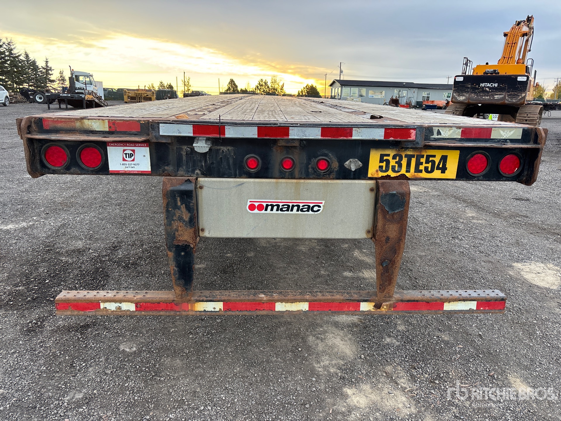 2017 Manac TRI/A 53 FT - 90 FT EXTENDABLE
