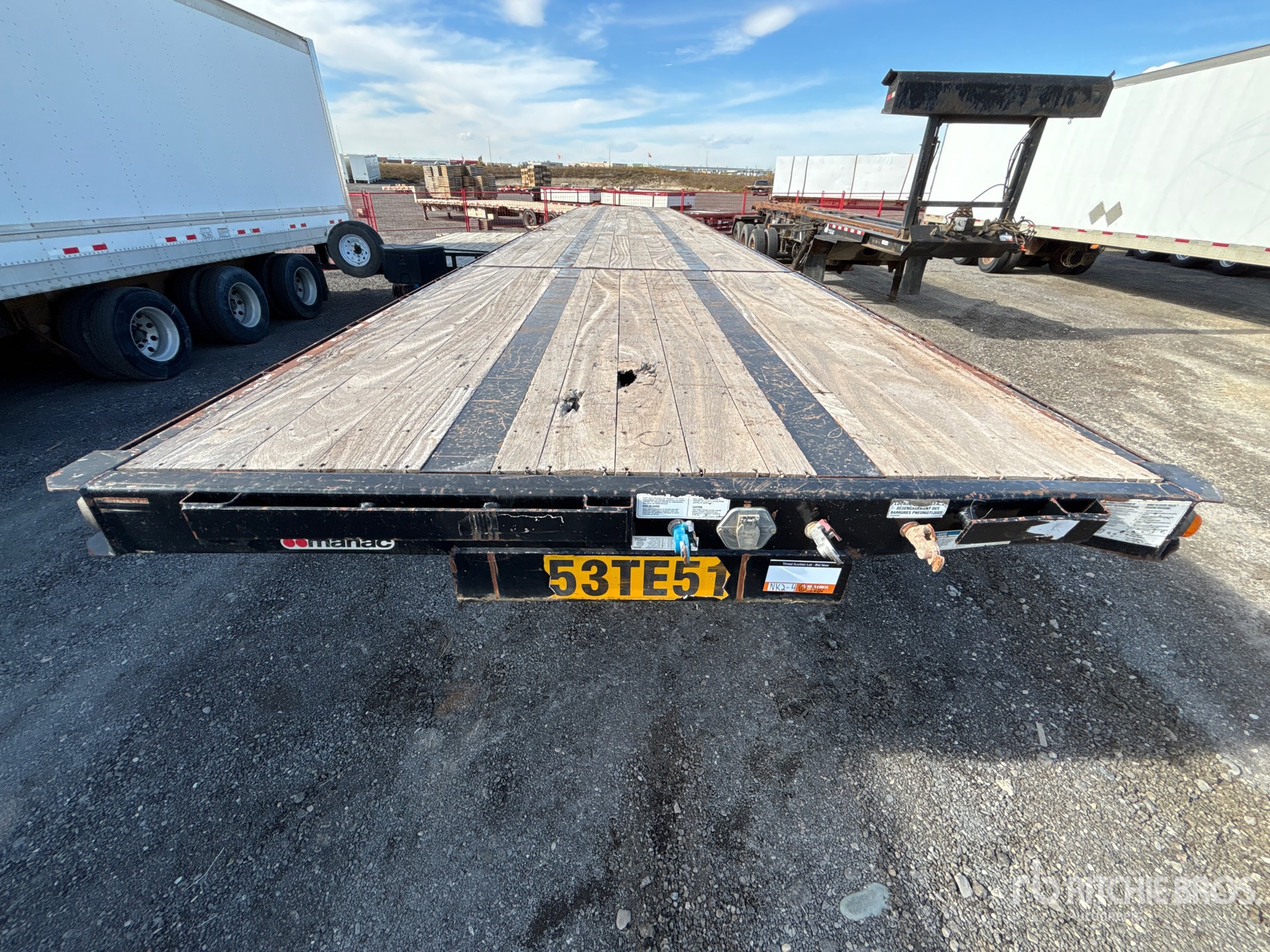 2017 Manac TRI/A 53 FT - 90 FT EXTENDABLE