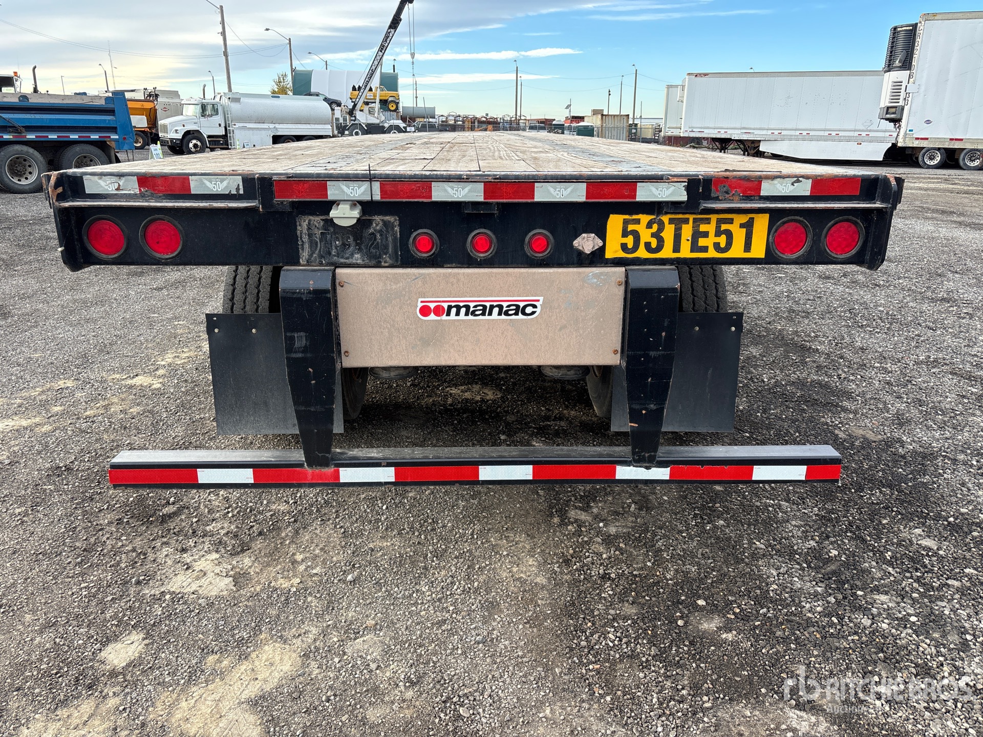 2017 Manac TRI/A 53 FT - 90 FT EXTENDABLE