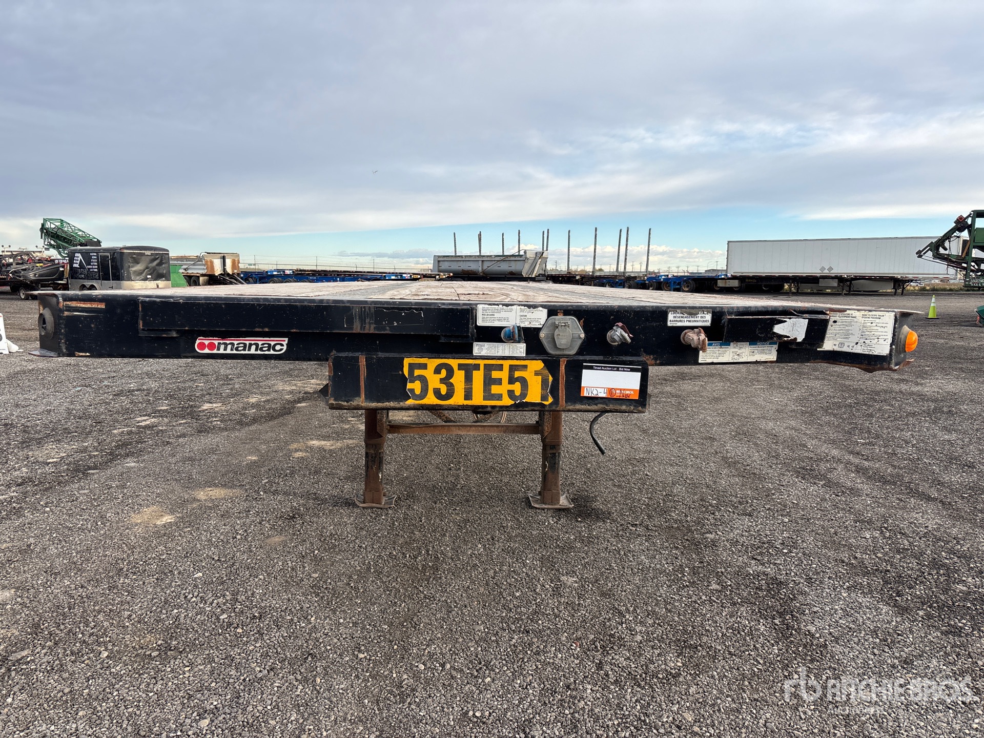 2017 Manac TRI/A 53 FT - 90 FT EXTENDABLE