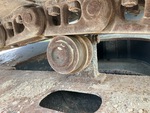 Undercarriage with Right Carrier Rollers