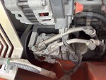 Engine with A/C Compressor