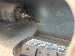 Undercarriage with Left Track Tensioner