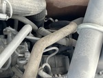 Engine with A/C Compressor
