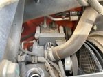 Engine with A/C Compressor