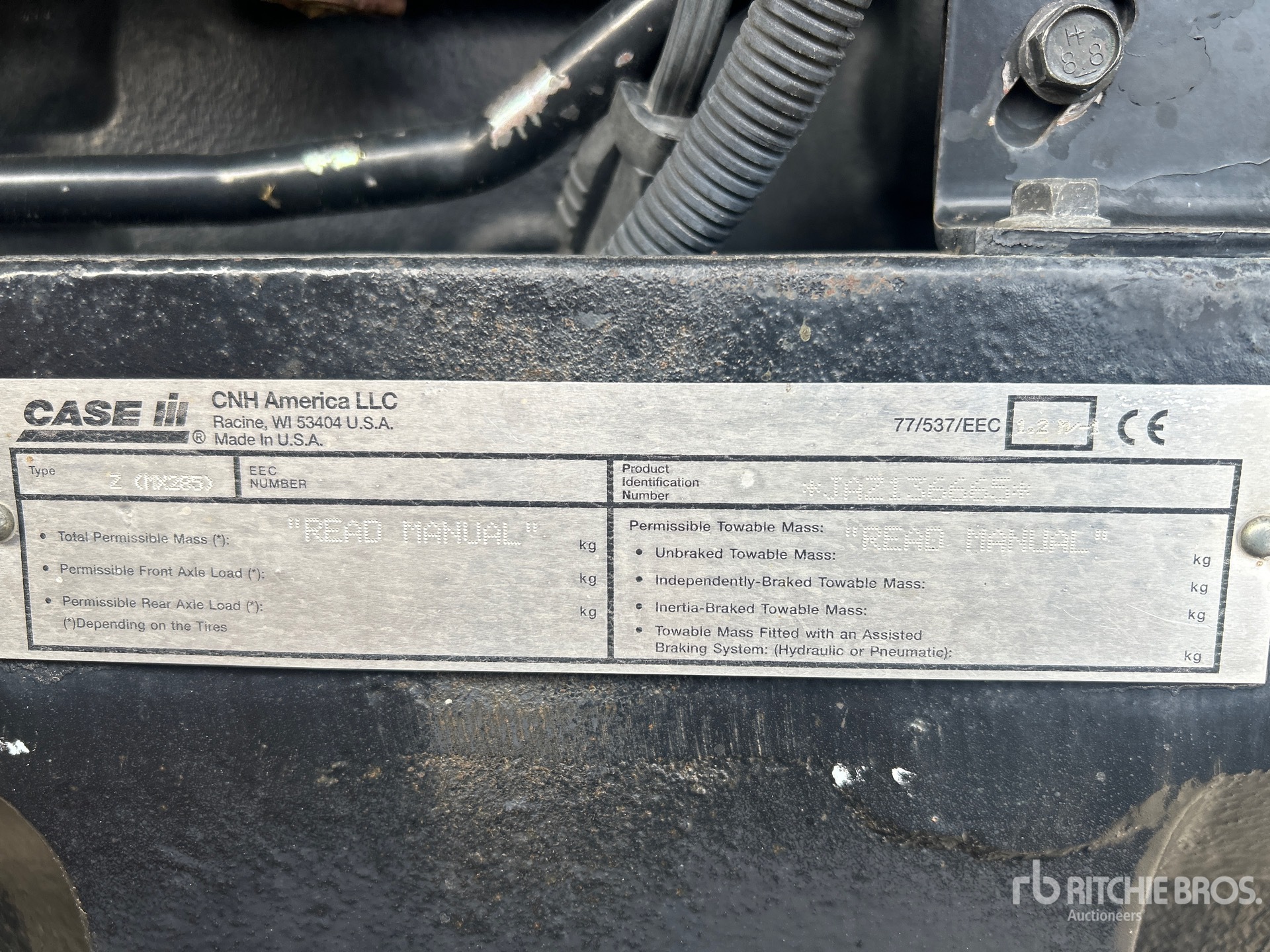 2005 Case Ih MX285