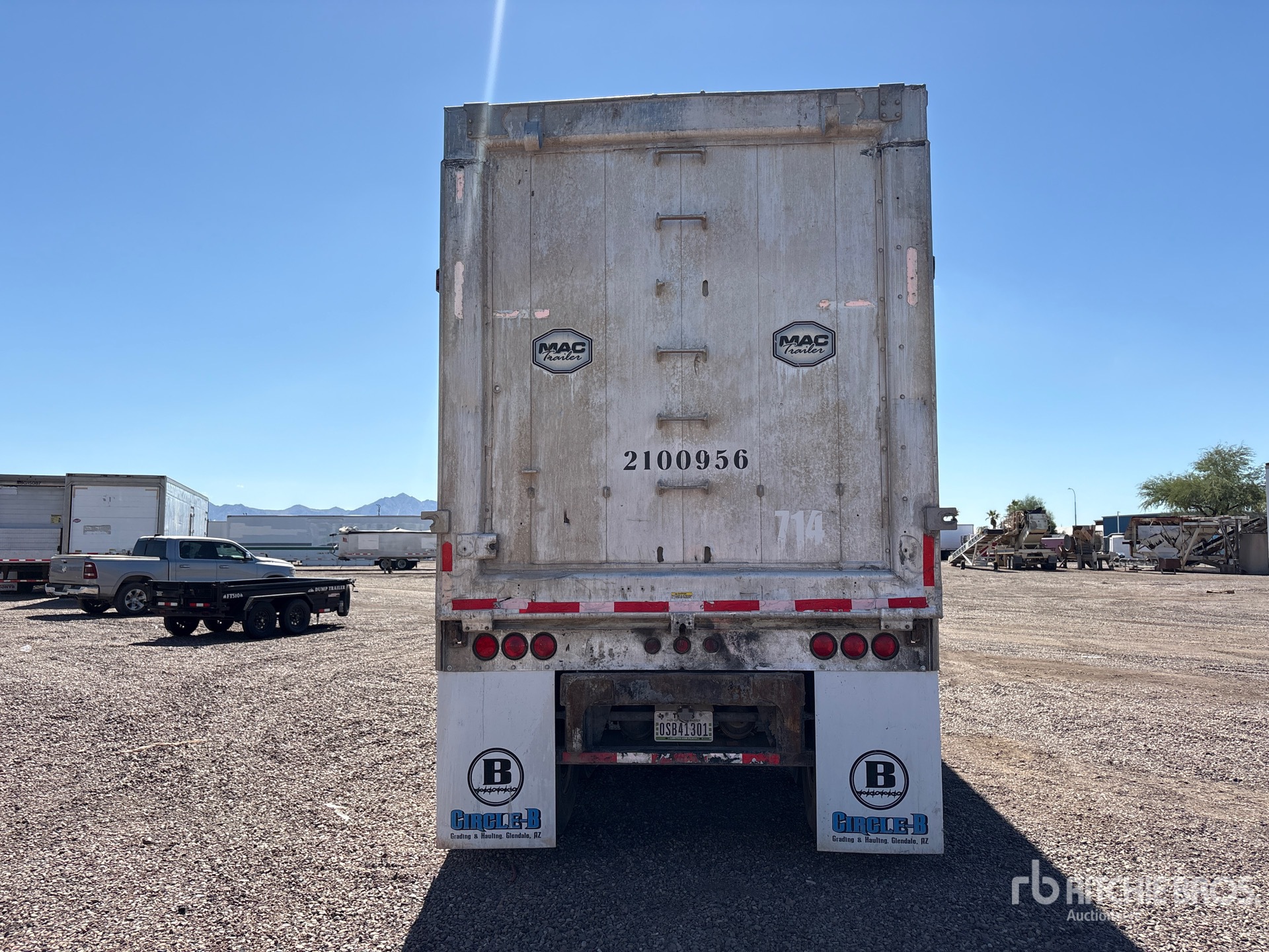 2014 Mac T/A Tipper Trailer