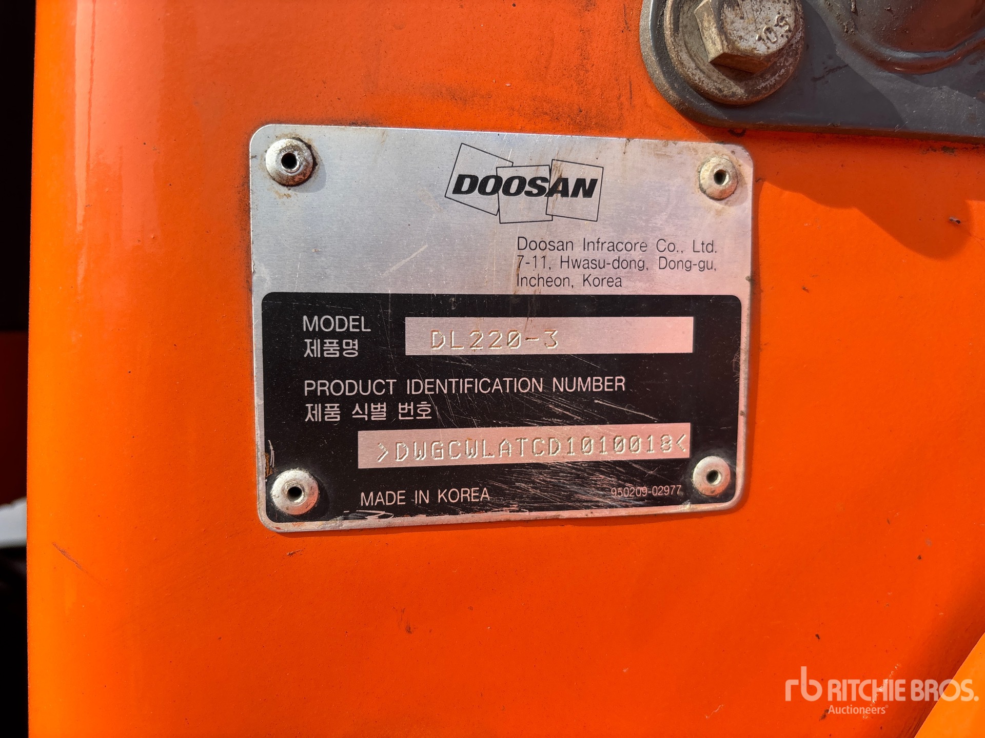 2014 Doosan DL220-3