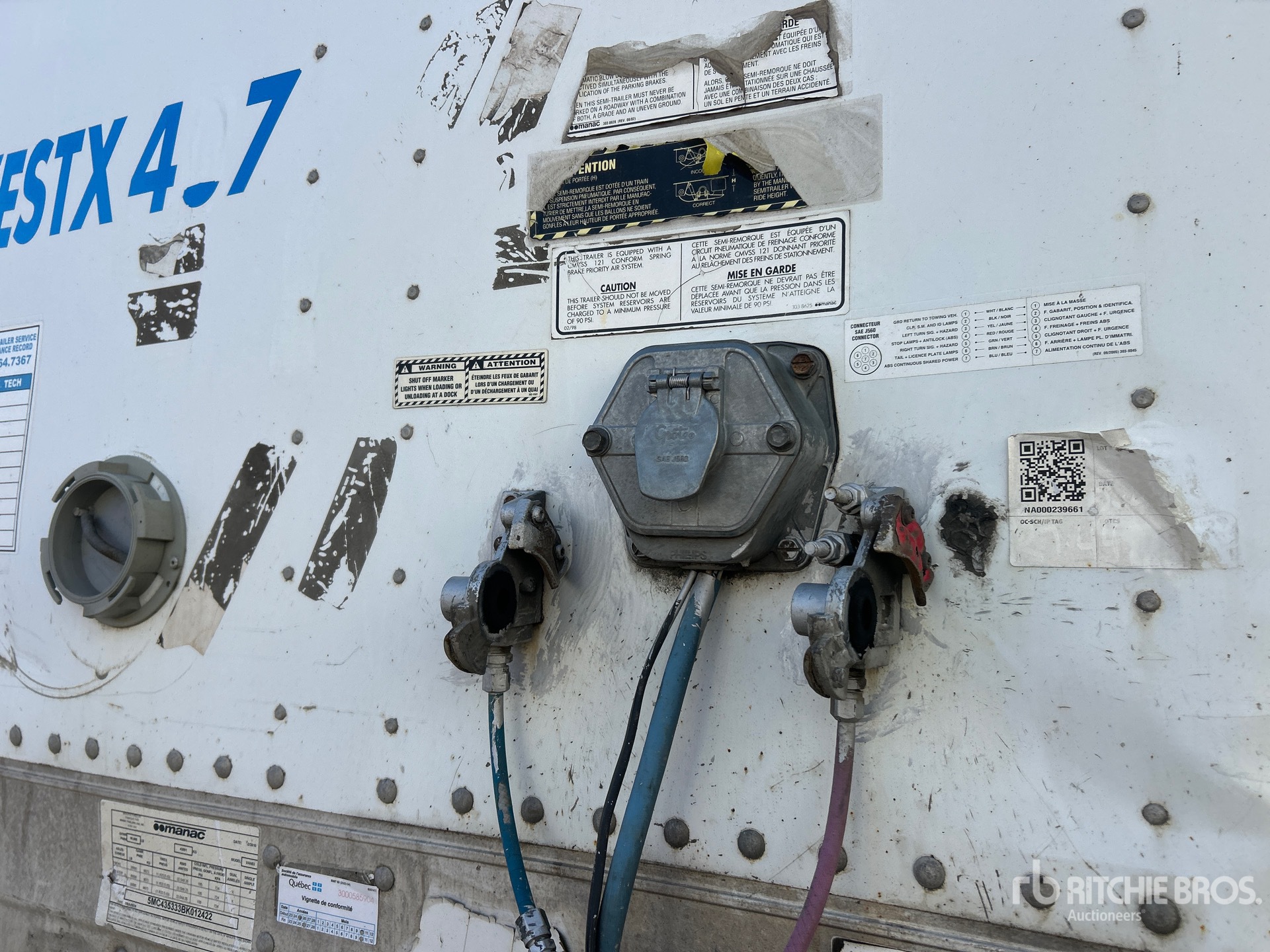 2011 Manac 53 FT TRI/A