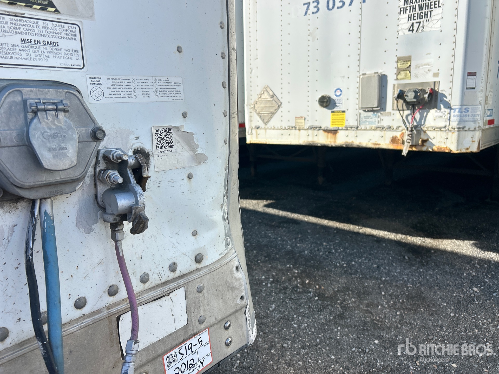 2011 Manac 53 FT TRI/A