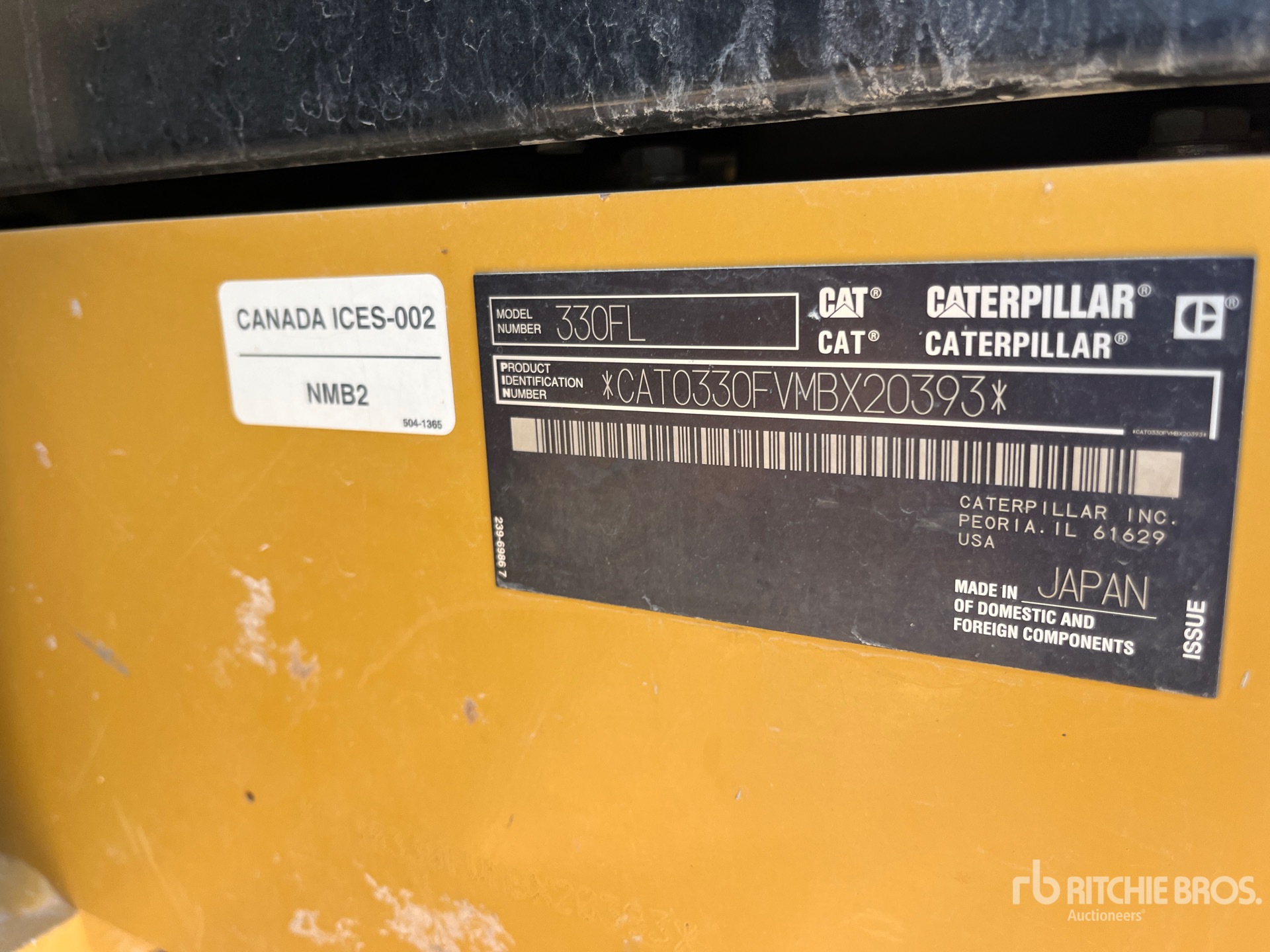 2018 Caterpillar 330F L