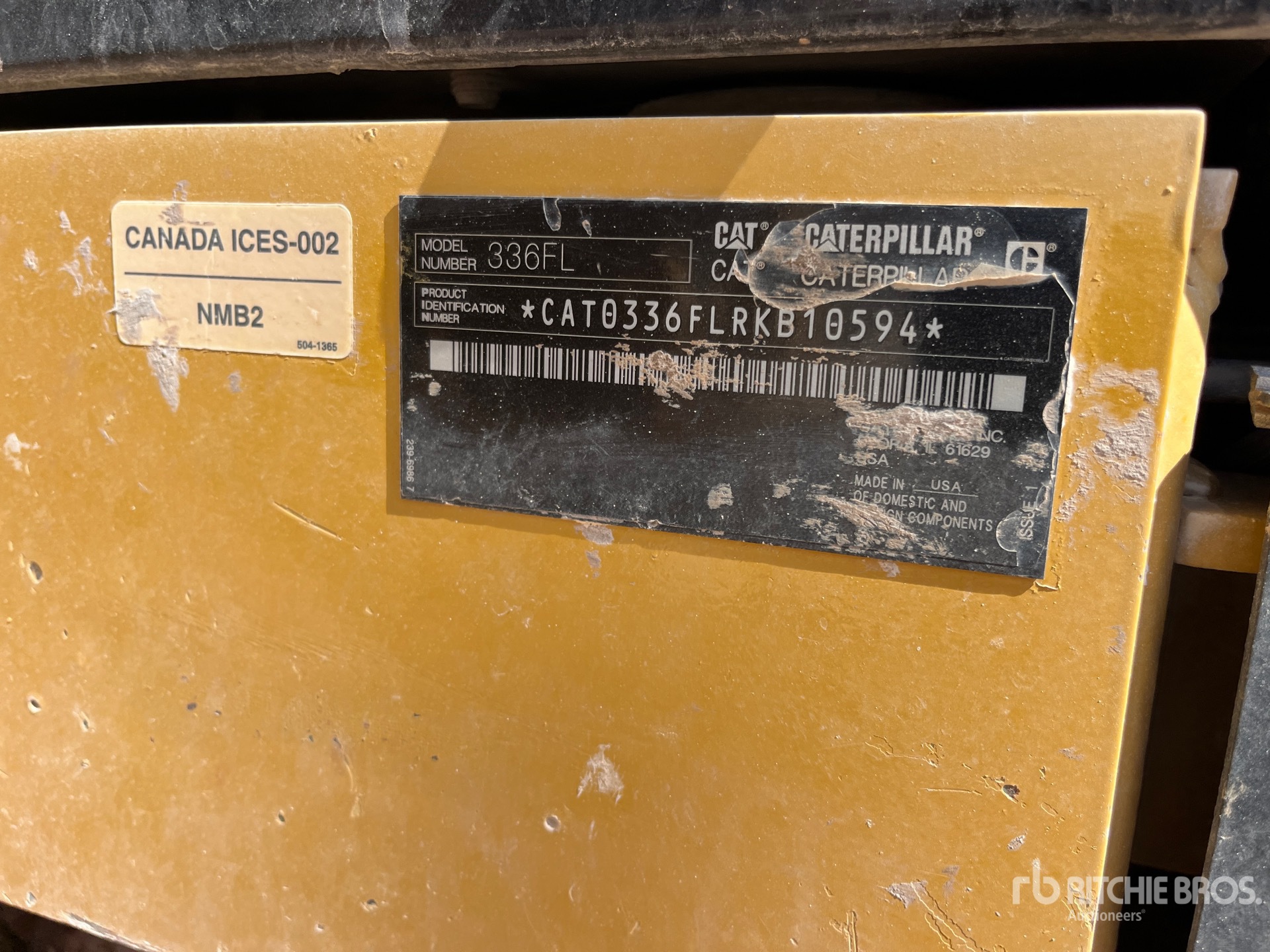 2017 Caterpillar 336F L