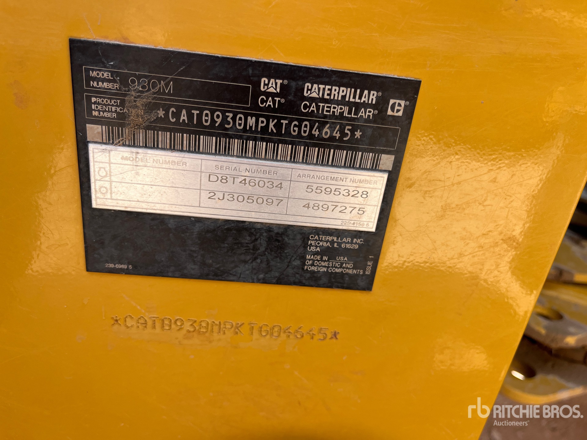 2019 Caterpillar 930M