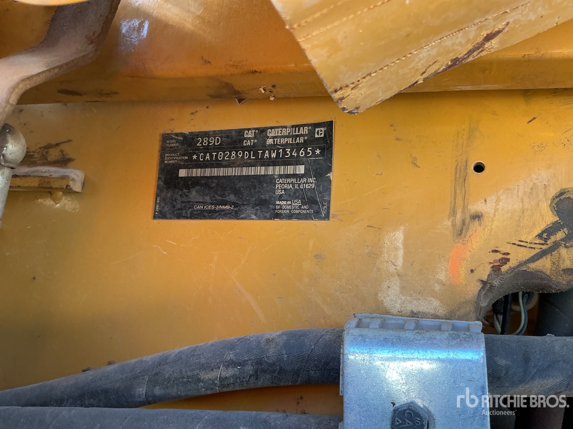 2019 Caterpillar 289D