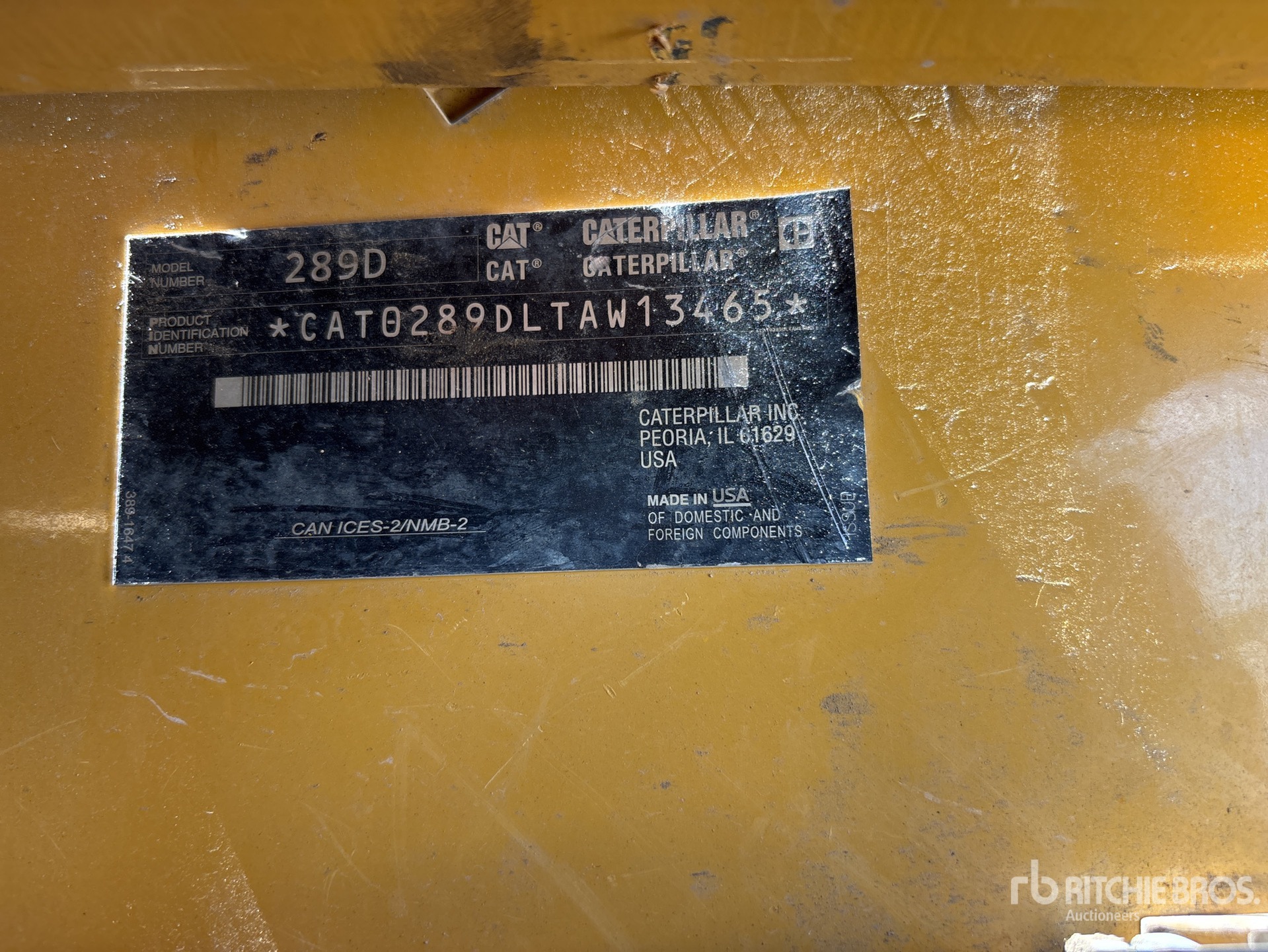 Photo of 2019 Caterpillar 289D
