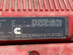 Engine with Emission Label