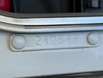 General Appearance with Frame Stamp Serial Number/VIN Photo