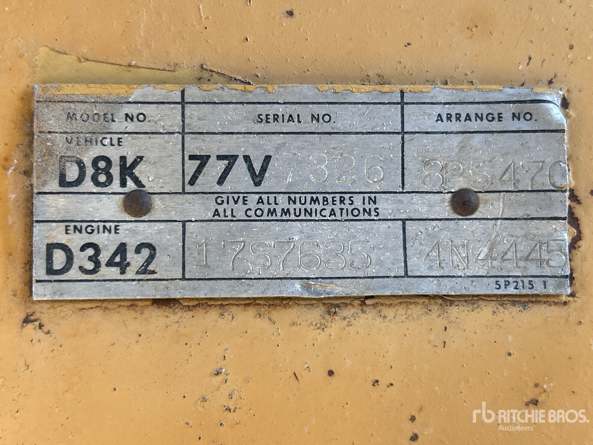 1976 Caterpillar D8K