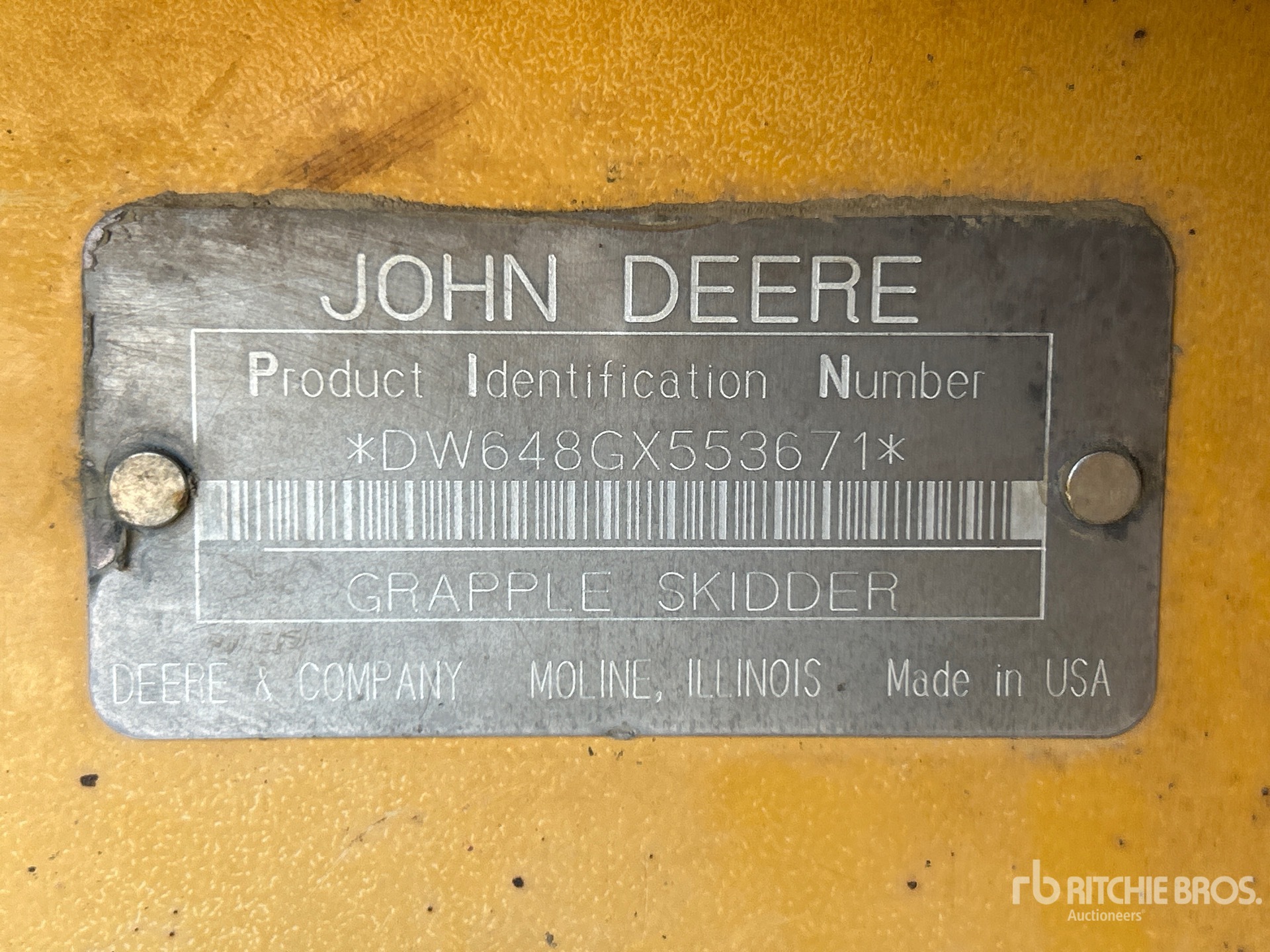 1995 John Deere 648G