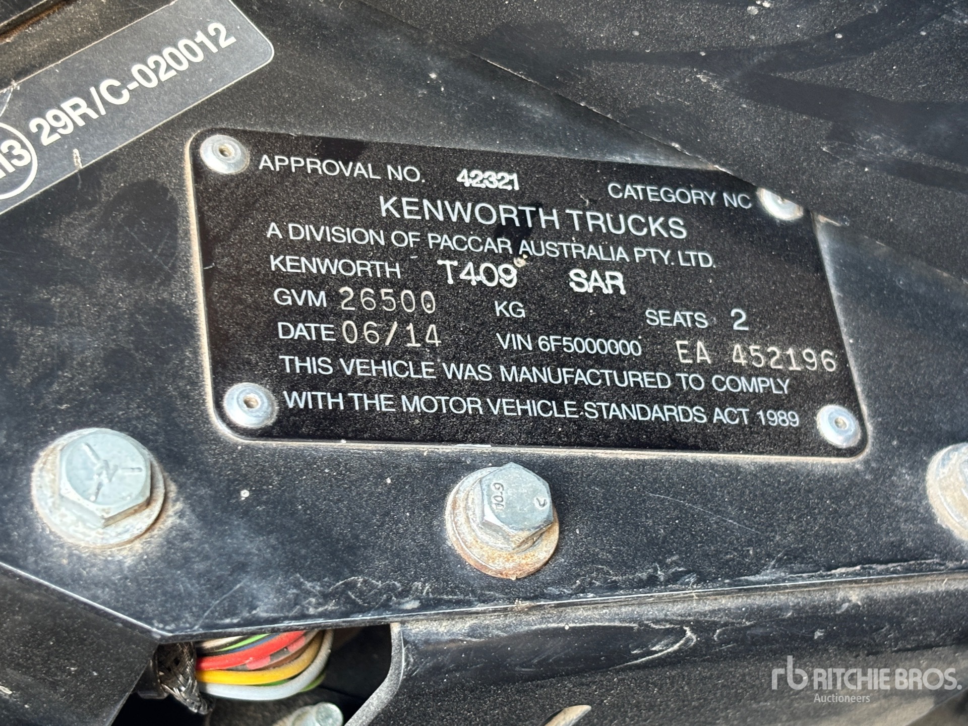 2014 Kenworth T409 SAR