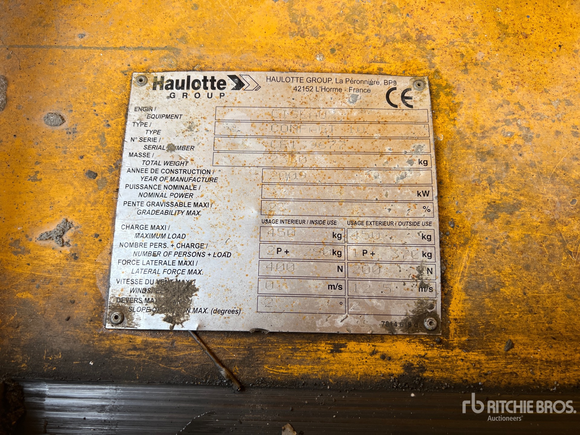 2009 Haulotte COMPACT 10