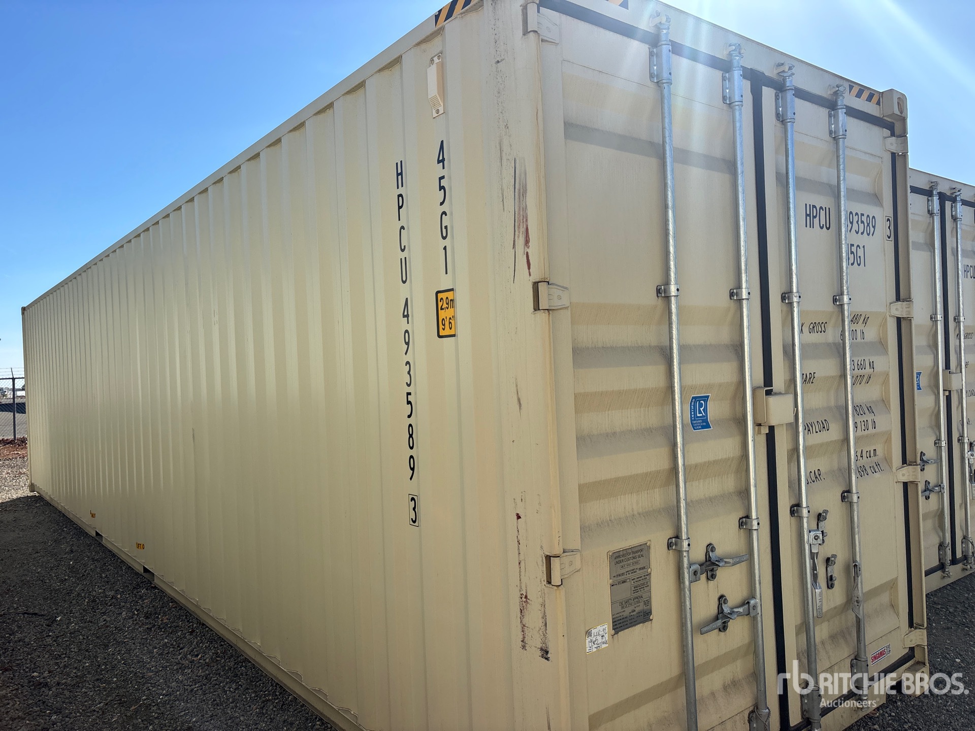 2025 SUNTOP 40 FT HIGH CUBE 40 FT ONE-WAY H ...