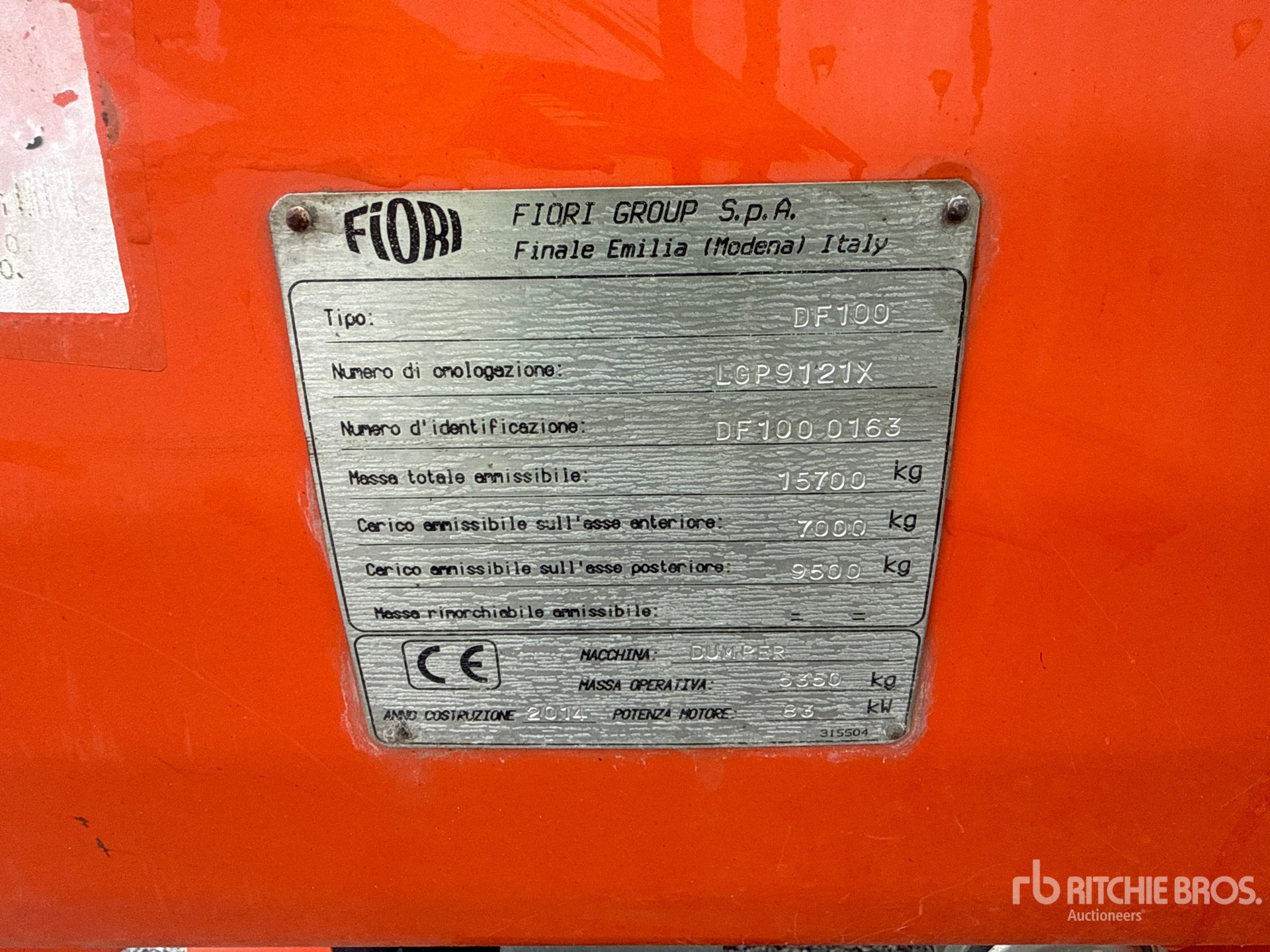 2014 Fiori DF100