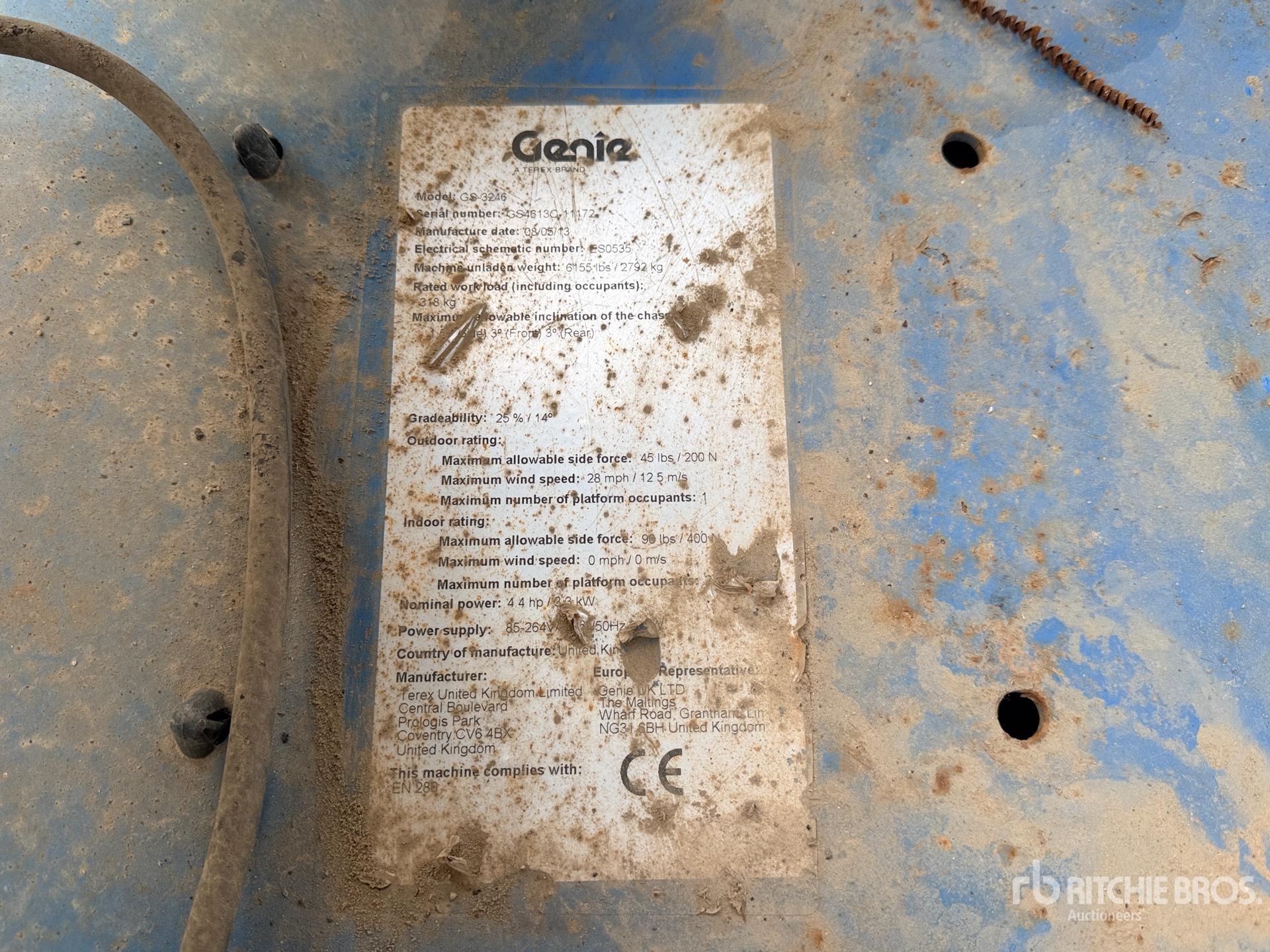 2013 Genie GS-3246