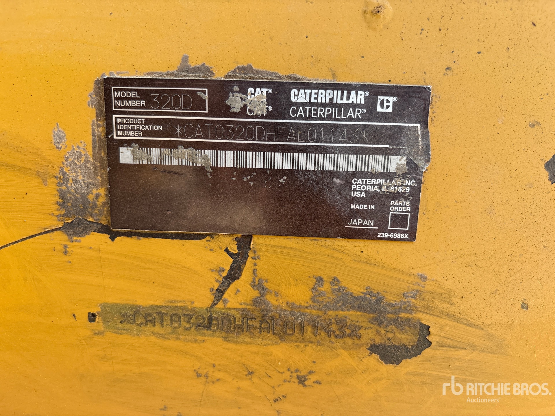 2008 Caterpillar 320D