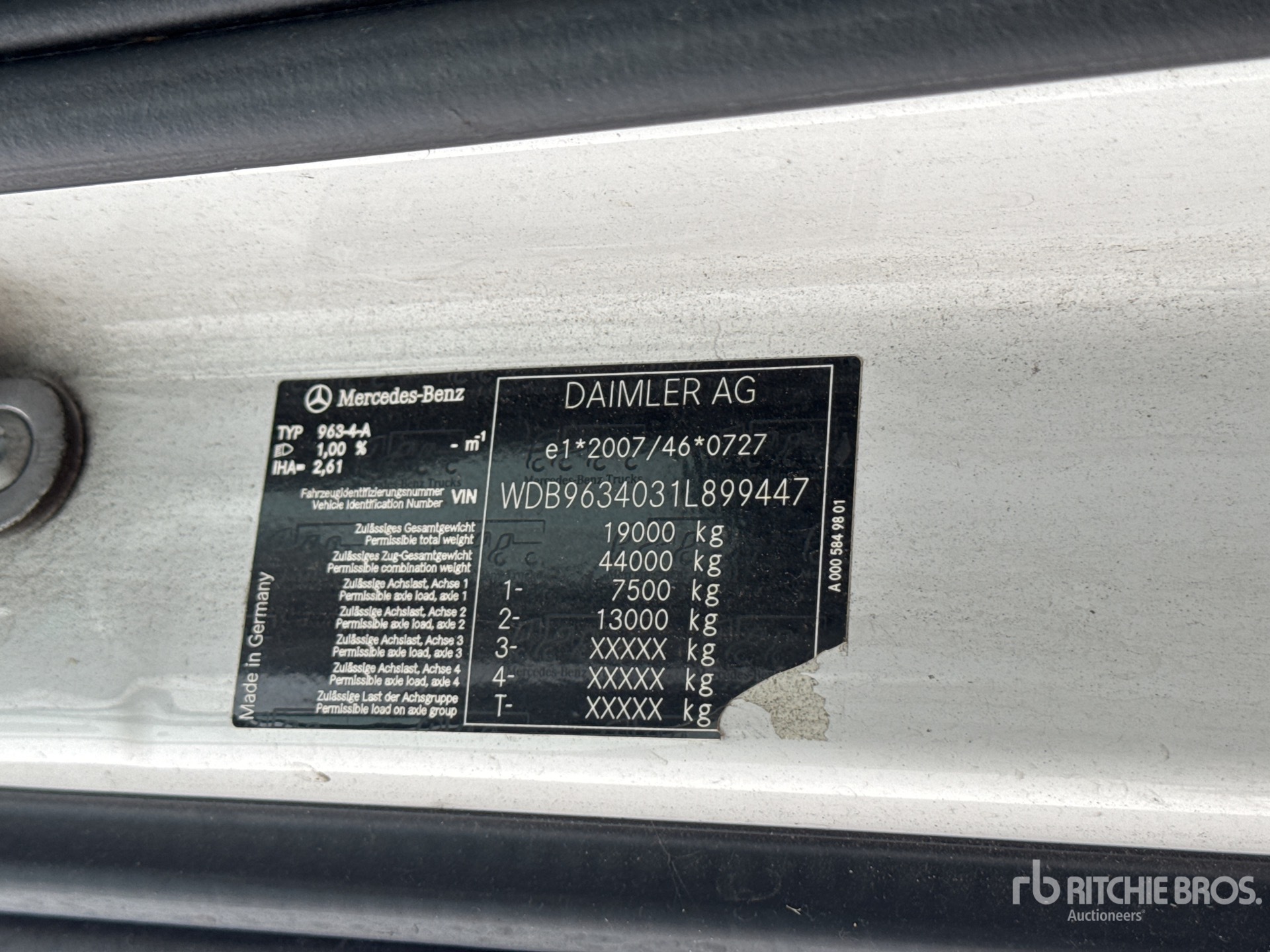 2014 Mercedes-Benz ACTROS 1842