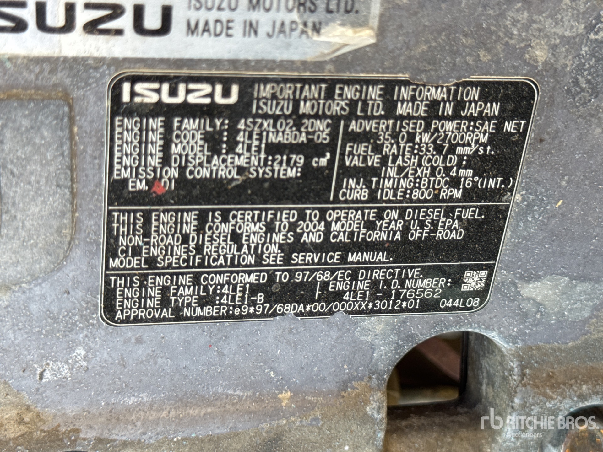 2005 Ausa 350AHG