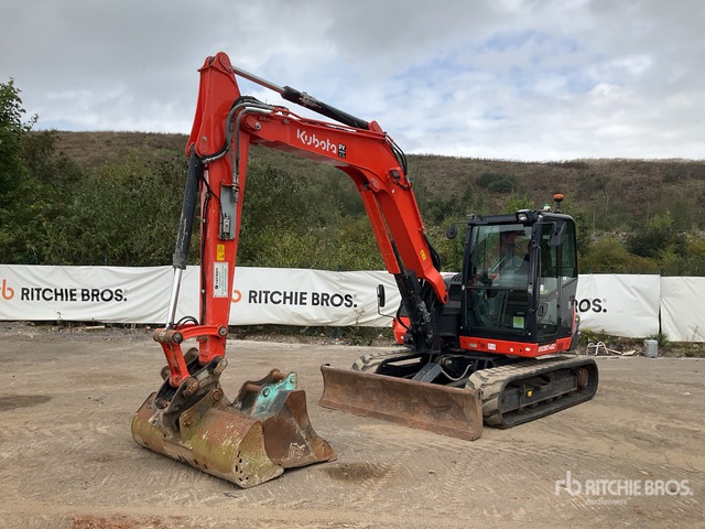 2021 Kubota KX080-4a2 Tracked Excavator
