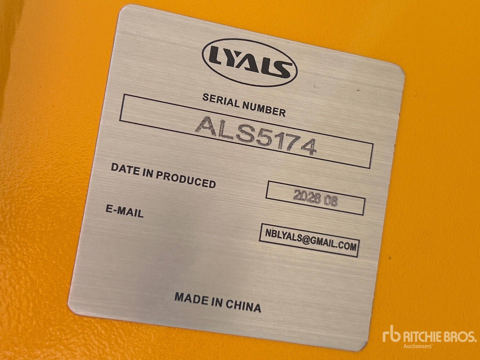 2026 LYALS ALSDP320