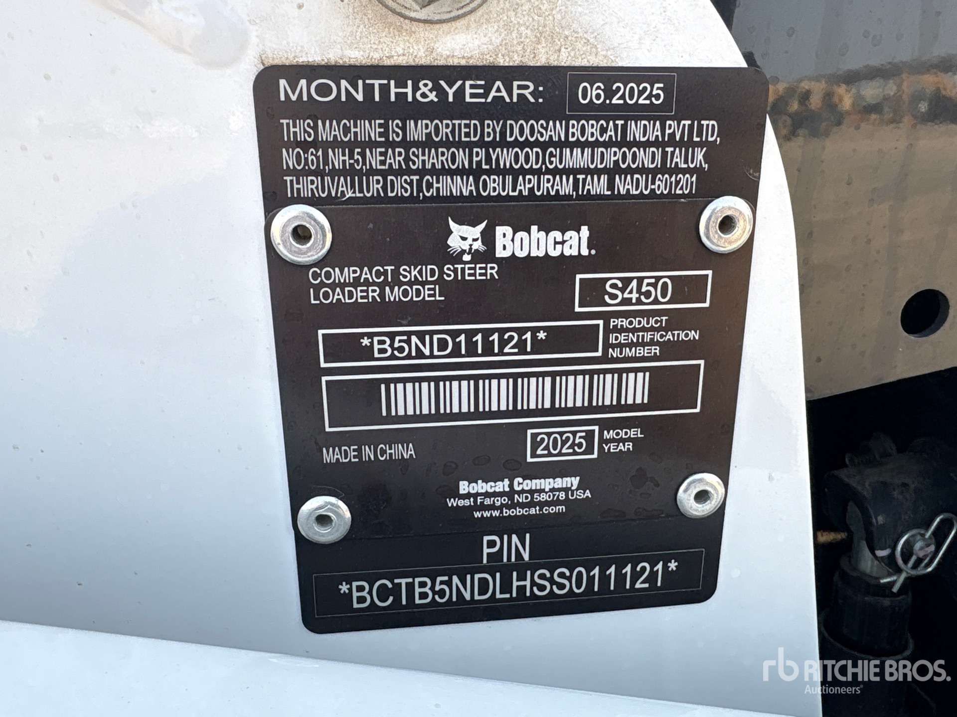 2025 Bobcat S450