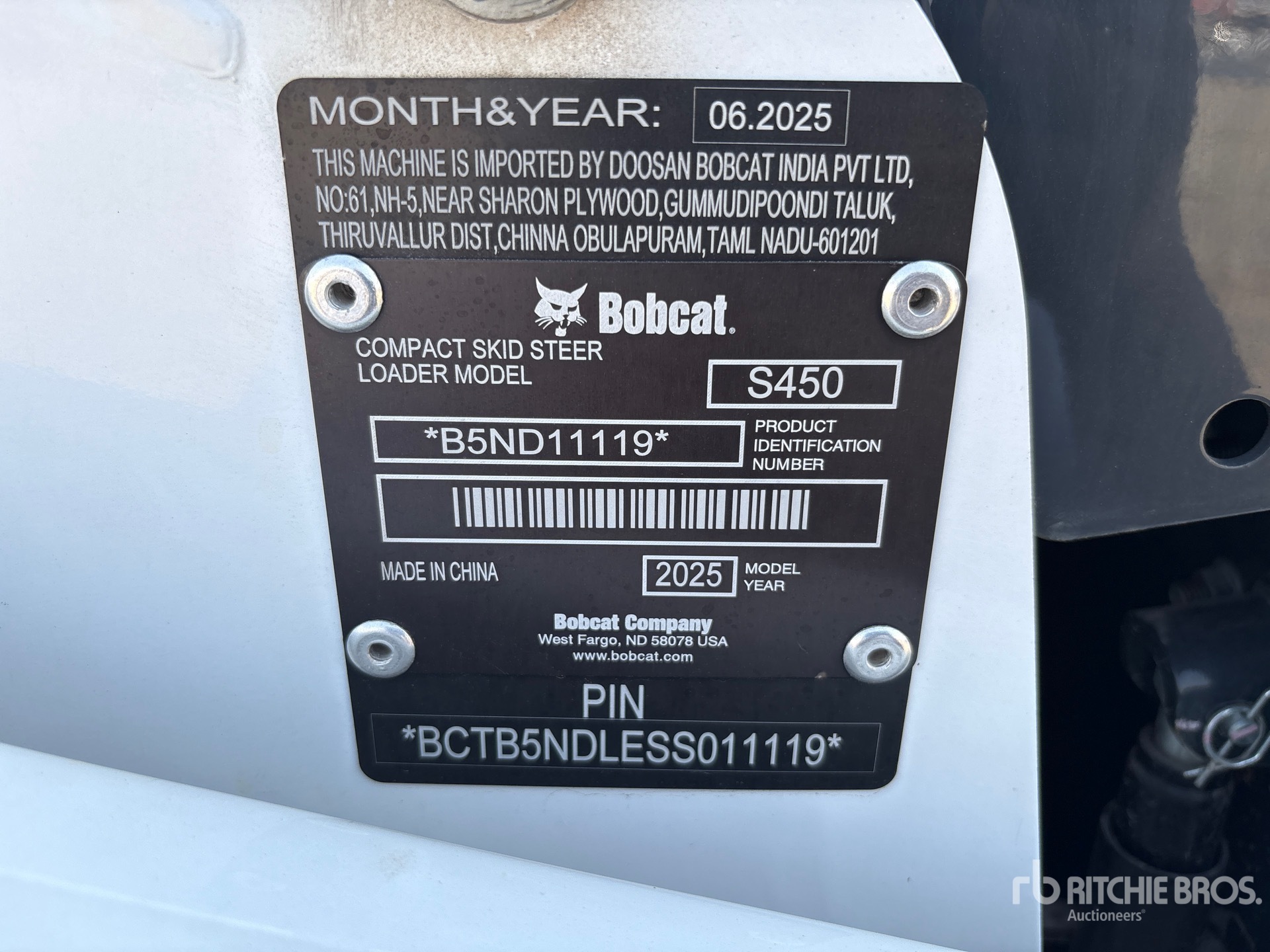 2025 Bobcat S450